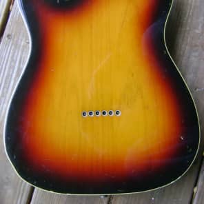 1982 Fender Early JV 62 Custom Telecaster Sunburst Bound