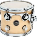 DW Performance Series Mounted Tom - 8 x 10 inch - Natural Lacquer