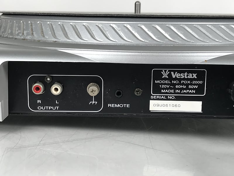 Vestax PDX-2000 Professional Turntable Direct Drive Series