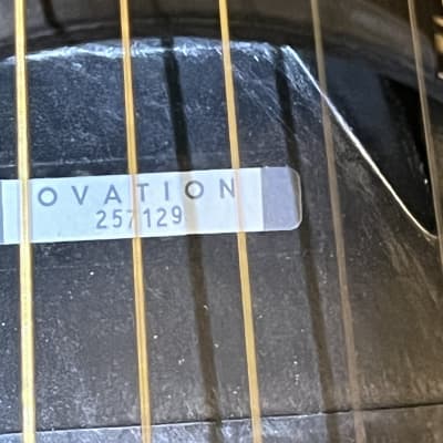 Ovation Custom Balladeer 1981 Sunburst Like new image 11