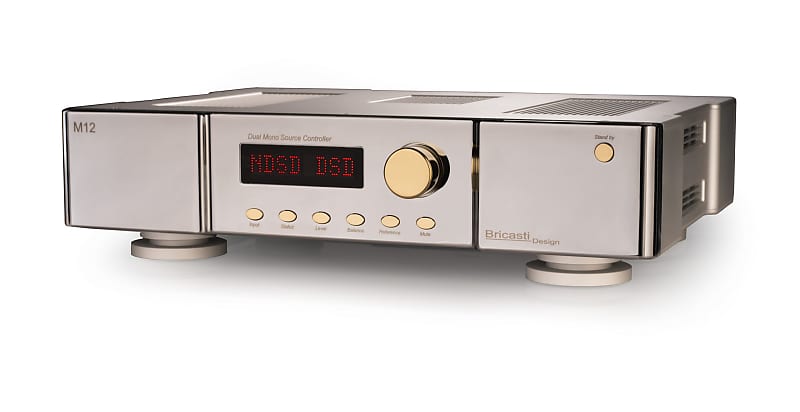 BRICASTI DESIGN M12 PLATINUM SERIES - Dual Mono Source Controller - NEW!  			