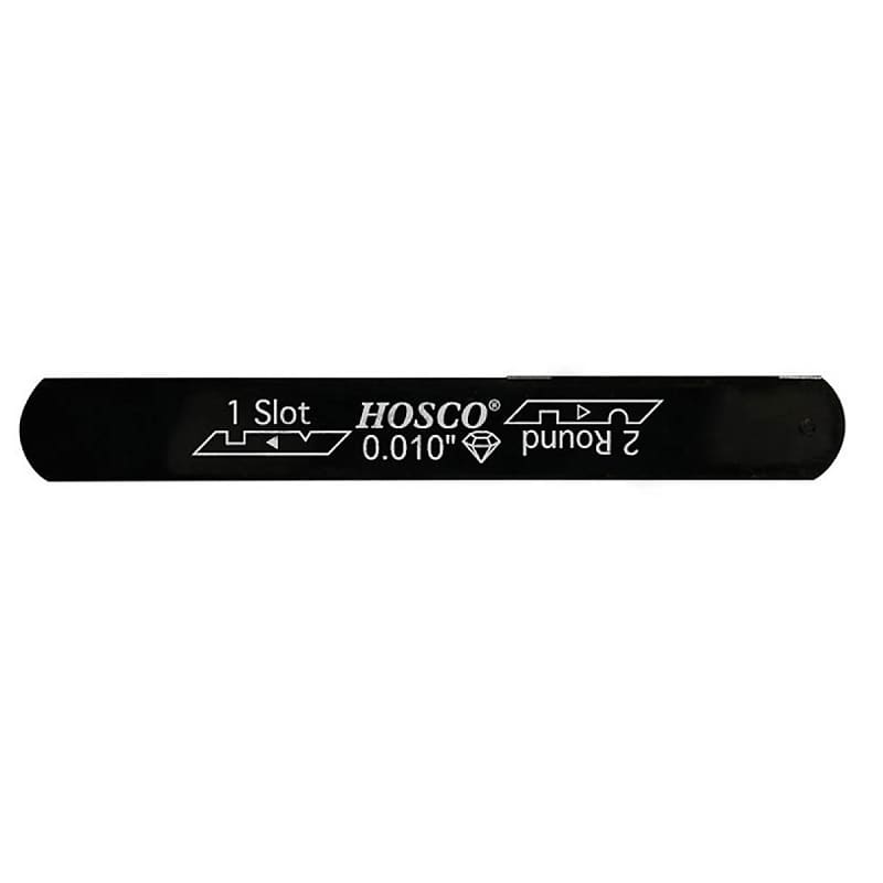 Hosco Diamond Black Nut File, 0.010″ – H-NF-010DC | Reverb UK