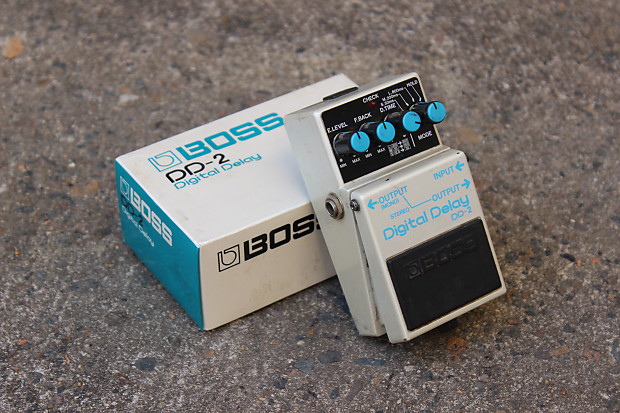 1985 Boss DD-2 Digital Delay MIJ Japan Vintage Effects Pedal