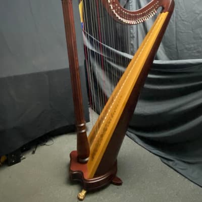 Lyon & Healy Prelude Mahogany 38-String Harp - Local Pickup Takoma Park, MD image 1