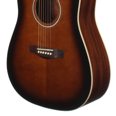 Teton STS100DVS 100 Series Dreadnought Solid Sitka Spruce Top Mahogany Neck 6-String Acoustic Guitar image 1