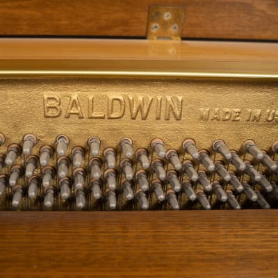 Baldwin Upright Piano | Satin Walnut | SN: 1240580 image 5