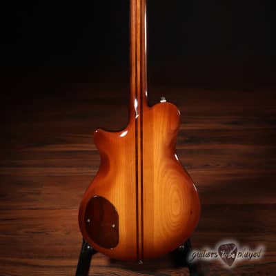New Orleans Guitar Company Voodoo Custom w/ Case - Redwood Burl image 7
