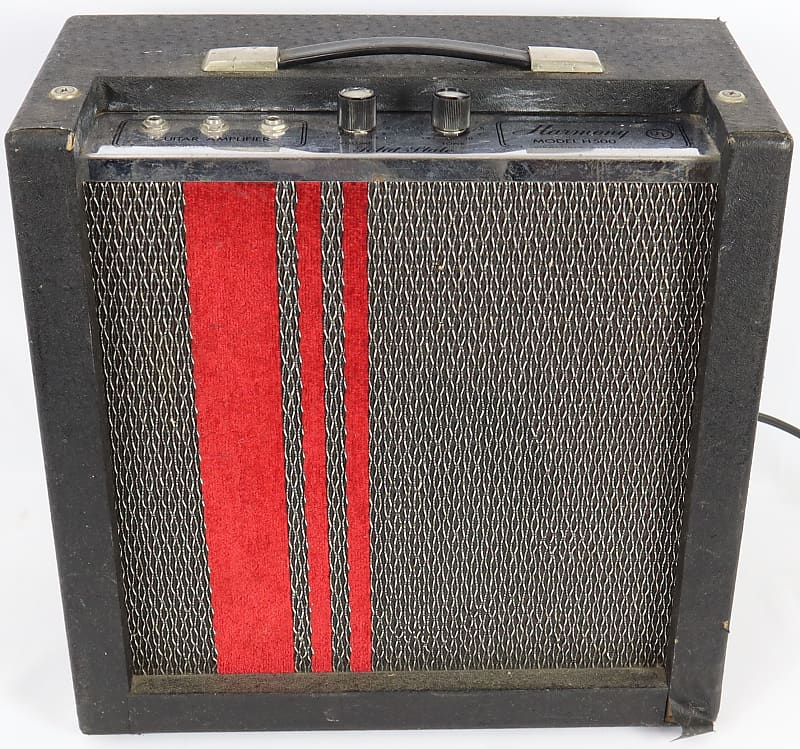 Vintage Harmony H500 Electric Guitar Combo Amplifier Amp w/ Original Jensen image 1