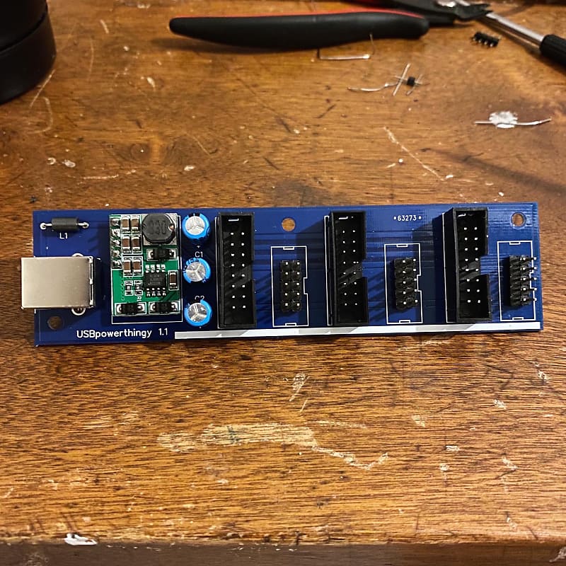 USBPowerThingy Eurorack USB power supply for Eurorack Modules Reverb