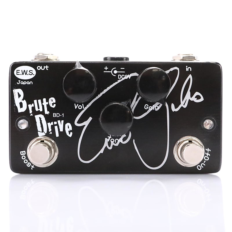 EWS Eric Gales Brute Drive BD-1 Overdrive Boost Guitar Effect