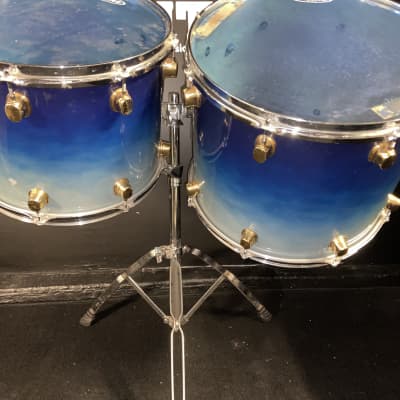 Mapex Orion 6 pc Kit w/ Gold Lugs - Blue Fade-FREE shipping! Daves Music & Thrift image 10