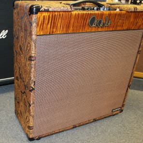 PRS Paul Reed Smith Amplifier MDT 50 4x10 Amp #4 of 12 2011 Paisley/Burnt Gold Maple image 4
