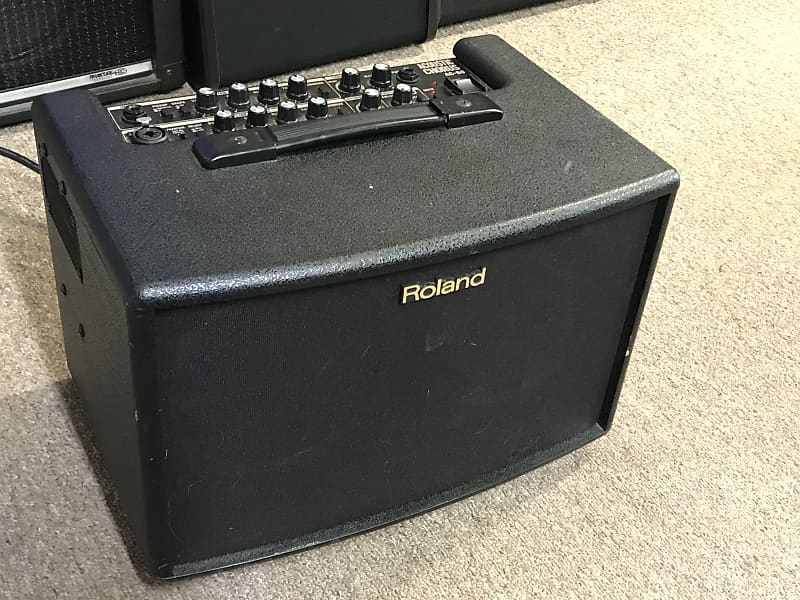 Roland AC-60 Acoustic Chorus 2-Channel 60-Watt 2x6.5" Acoustic Guitar Combo 2003 - Present - Black image 1