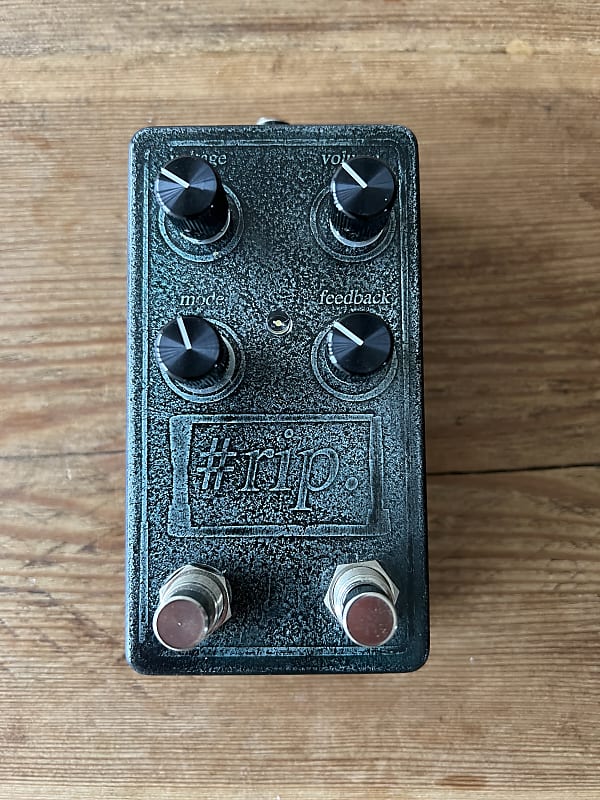 Dropping Acid Pedal Etching rip RIP Reverb