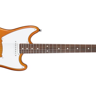Rosenow Rapid Line 25.5" - Monarch Orange Metallic - Blackwood Tek - Offset Body Electric Guitar image 2