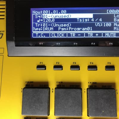 AKAI MPC2500 BRAND NEW LED Screen Display WHITE BLUE Blue/BLACK LCD image 7