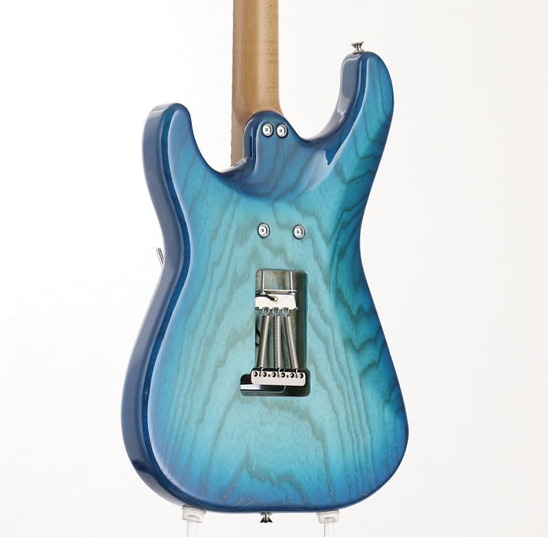 Infinite Trad Fullsize ST HSS Borabora Blue Burst Roasted Flame Maple Neck  [SN 0457] [06/14]