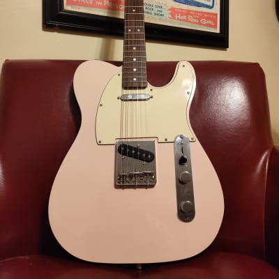 Partscaster Tele 2024 - Pink and cream image 1