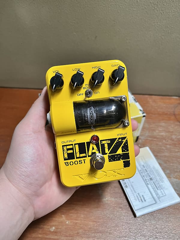 Vox Tone Garage Flat 4 Boost - YouTube