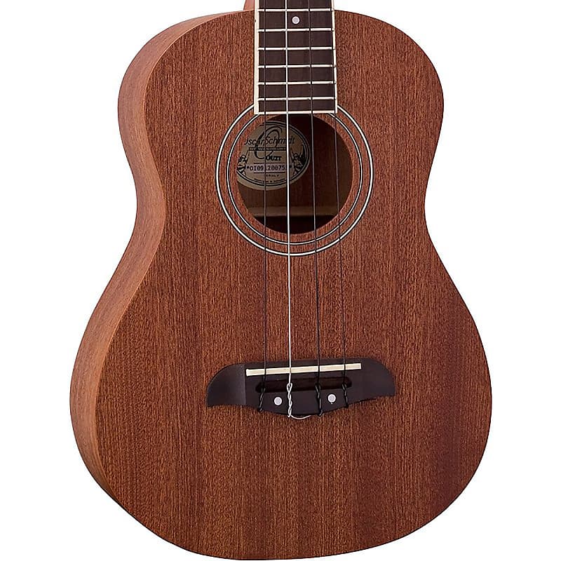 Oscar Schmidt OU2TW Mahogany Wide Neck Tenor Ukulele, Natural | Reverb