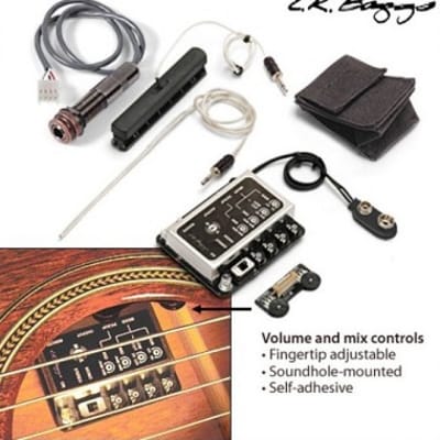 L.R. Baggs Dual Source Mixing System w/ Element Pickup And Condenser Microphone image 2