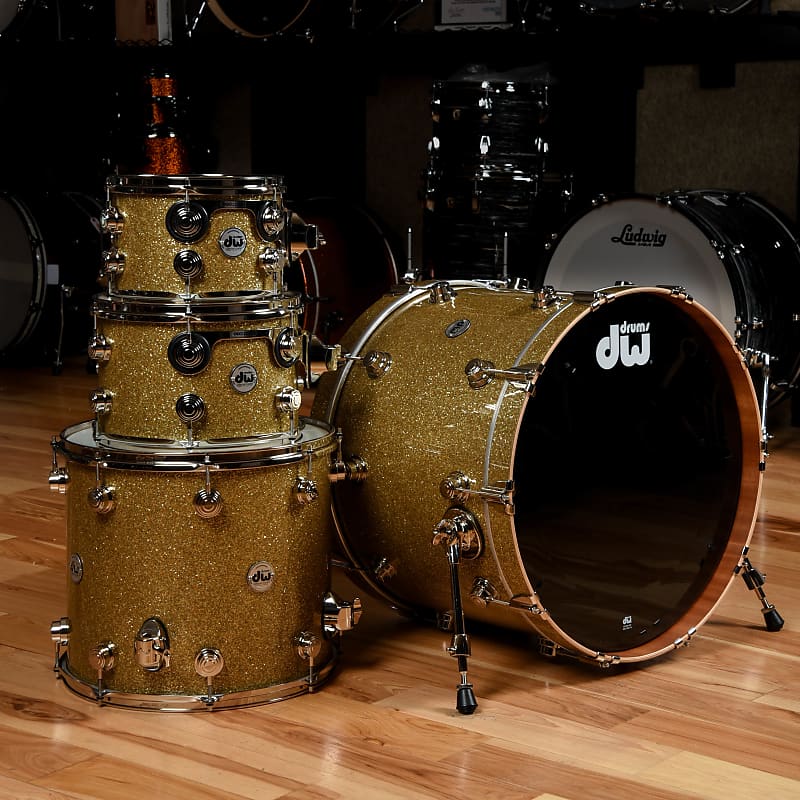 DW Collector's Series 10/12/16/22 4pc. Maple/Mahogany Drum Reverb