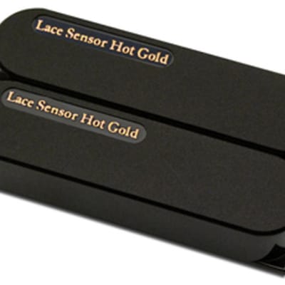 Lace Sensor Hot Gold Dually Neck pickup - black image 2