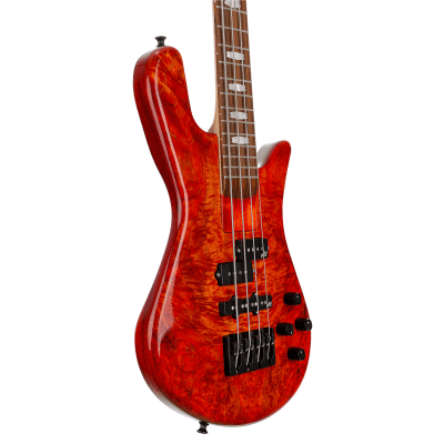 Spector USA Custom NS2 Bolt-On Bass Guitar - Inferno Red Gloss - New / 555 image 5