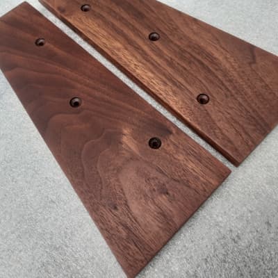 Custom Wooden Side Panels Sequential Circuits Drumtraks  American Walnut Wood image 2
