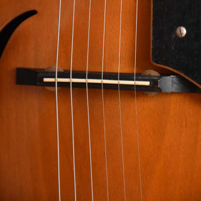 Otwin Sonor – 1950s German Vintage Parlor Archtop Jazz Guitar / Gitarre image 6