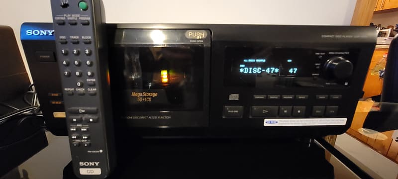 Sony  CDP-CX55 w/Remote CD Player  50+1 JUKEBOX image 1