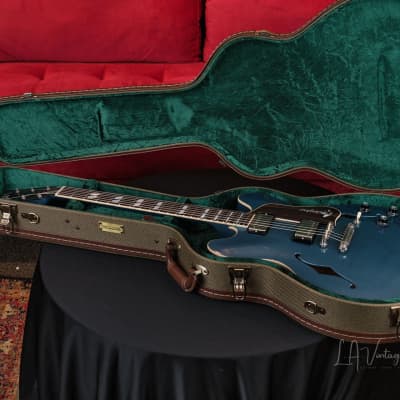 Josh Williams 'Mockingbird' JWG273 Semi-Hollowbody Electric Guitar-Pelham Blue Finish & Bloombucker Pickups! image 12