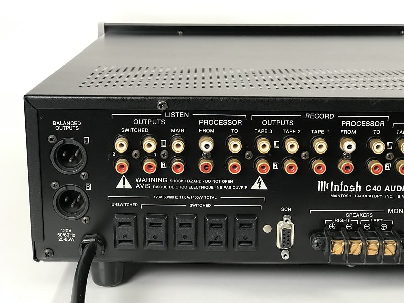 McIntosh C40 Audio Control Center | Reverb