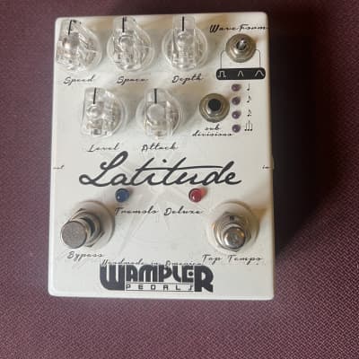 Reverb.com listing, price, conditions, and images for wampler-latitude-deluxe-tremolo