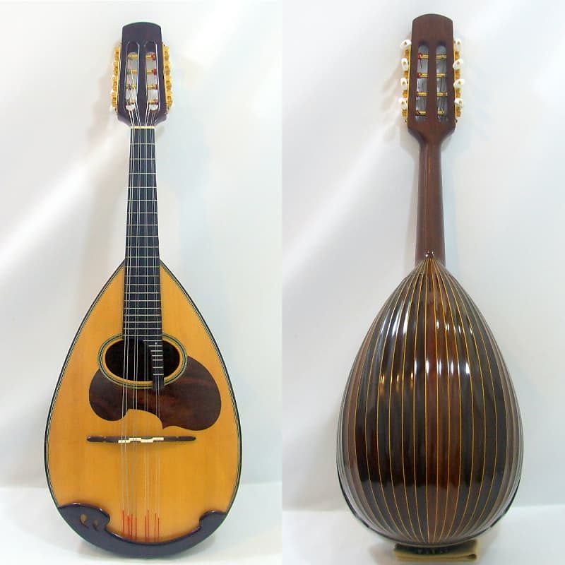 SUZUKI Japan Suzuki Hand Made M60 Solid Spruce top Rosewood bowlback  Mandolin hard case 2000s