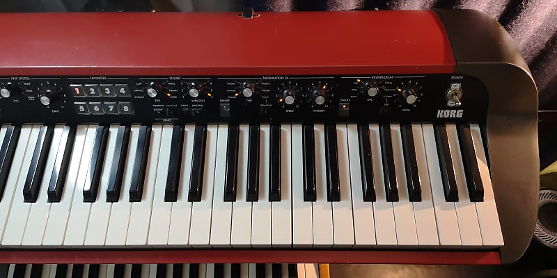 Korg KORG SV1 73 red stage piano ( Sv-1 Sv 1 ) | Reverb
