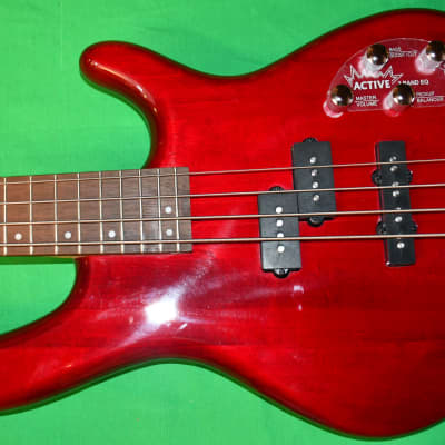 Cort Action Bass Plus TR 4-String - Trans Red image 2