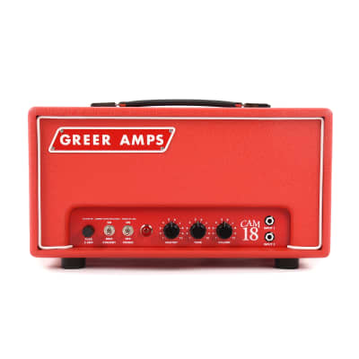Greer Amps CAM18 Gen 2 18w Guitar Amp Head Red for sale