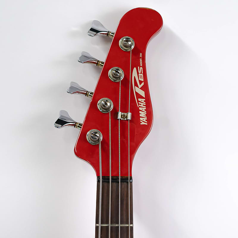 Yamaha RBS Model 200 P/J Electric Bass with Gigbag - Red