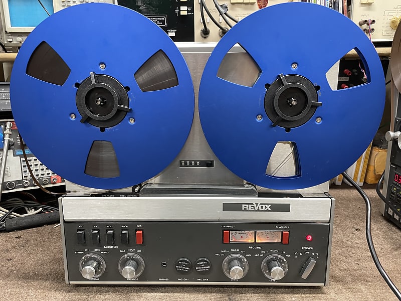 Revox A77 MkIII 1/2 track audiophile 10 reel to reel tape deck. SERVICED!  1973