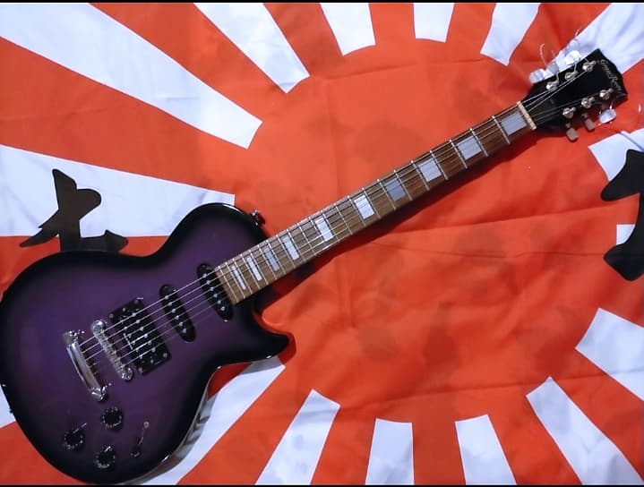 【Grass Roots エレキギター HSS仕様 パープルバースト】 Grass Roots By ESP Les Paul 1990's Purple Burst | Reverb