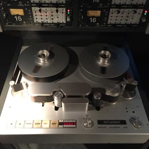Studer A80 MK2 16 tracks 2 inch tape open reel recorder 1981 image 4
