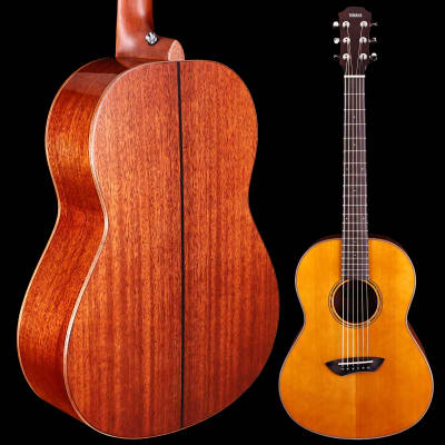 Yamaha CSF3M Compact Folk Guitar, Vintage Natural 3lbs 2.8oz image 1