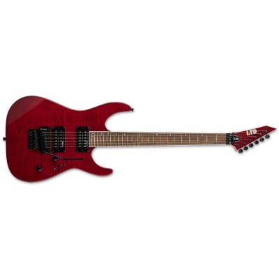 ESP LTD M-200FM See Thru Red STR - FREE GIG BAG - Electric Guitar M200 FM M-200 - BRAND NEW! for sale