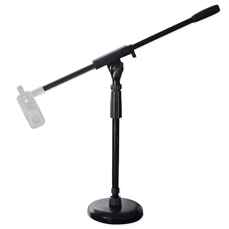 Rockville Kick Drum Stand w/Steel Round Base For SE Electronics X1 D Microphone image 1