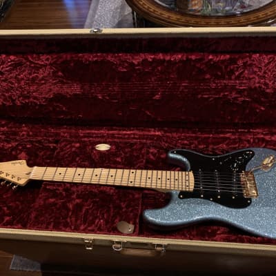 Fender Crazy Rare-Custom Shop  7 String Stratocaster 'Alex Gregory' Blue Sparkle image 3