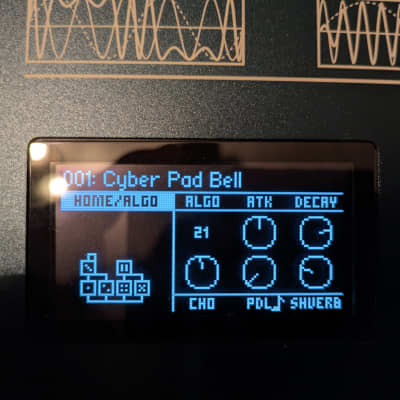 Korg Opsix 37-Key Altered FM Synthesizer 2020 - 2024 - Blue / Black image 4