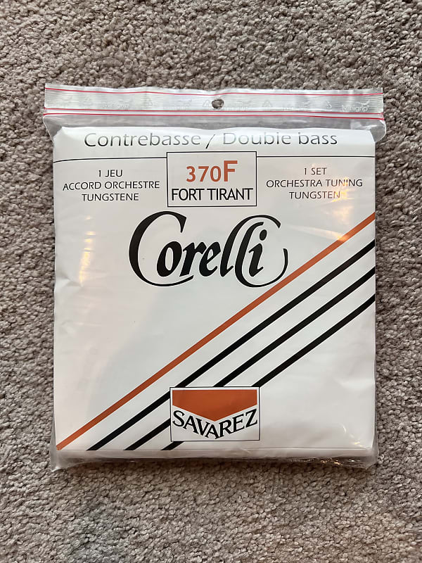 Savarez CORELLI 370F TUNGSTEN Upright Bass Strings Reverb