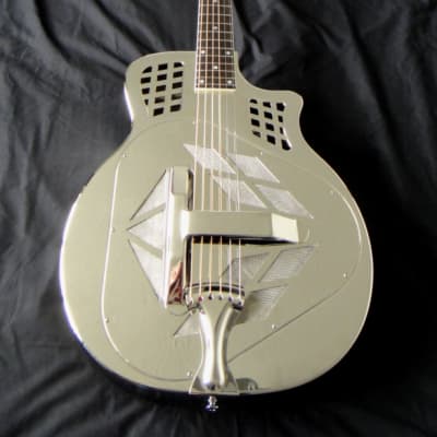 Tricone Resonator Guitar - Nickel Chrome Single Cut Body image 2