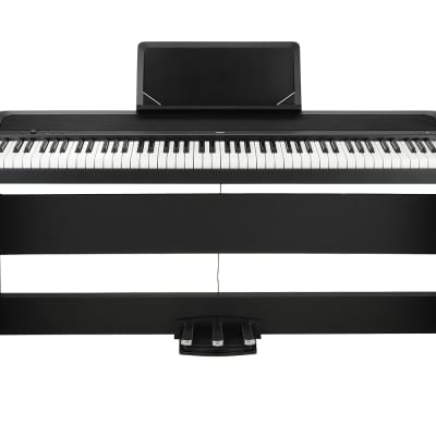 B1SP Compact Digital Home Piano With Stand/pedal, Black image 1
